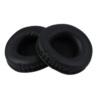 1Pair Protein Leather Replacement Ear Pads 80MM Headphones - Intl July 2018 - 2 1Pair Protein Leather Replacement Ear Pads 80MM Headphones - intl - 2