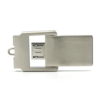2 IN 1 64GB Metal Mini Tipping Bucket Smart Phone OTG For Android/Tablet PC Pen Drive Waterproof Flash Drive+Free Key Chain Anti-loss - Intl June 2018 - 4 2 IN 1 64GB Metal Mini Tipping Bucket Smart Phone OTG For Android/Tablet PC Pen Drive Waterproof Flash Drive+Free key chain anti-loss - intl - 4