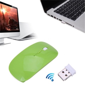 2016 High Quality 2.4G USB Receiver Ultra Slim DIPRechargeableOptical Cordless Wireless Mouse Laptop Wireless Mouse(Green) - Intl July 2018 - 2 2016 High Quality 2.4G USB Receiver Ultra Slim DIPRechargeableOptical Cordless Wireless Mouse Laptop Wireless Mouse(Green) - intl - 2