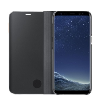 2017 New Clear View Mirror Leather Flip Stand Case Cover For IPhone 7 - Intl June 2018 - 4 2017 New Clear View Mirror Leather Flip Stand Case Cover for iPhone 7 - intl - 4