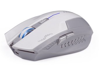 2.4GHz Wireless 6D Rechargeable 2400DPI X3 6 Buttons Optical GamingMouse White June 2018 - 2 2.4GHz Wireless 6D Rechargeable 2400DPI X3 6 Buttons Optical GamingMouse White - 2
