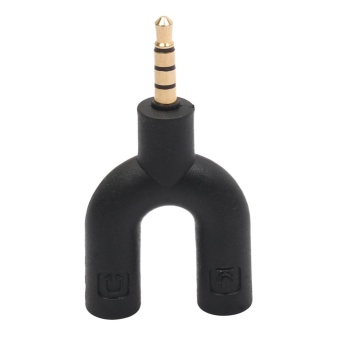2Pcs 3.5mm Stereo Audio Jack Earphone Headphone 2 Way U SplitterAdapter - Intl June 2018 - 3 2Pcs 3.5mm Stereo Audio Jack Earphone Headphone 2 Way U SplitterAdapter - intl - 3