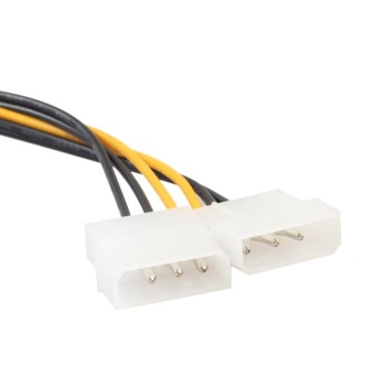 2pcs 6Pin To Dual 4 Pin PCI-E PCI Express Graphics Card PowerAdapter Cable - Intl June 2018 - 5 2pcs 6Pin to Dual 4 Pin PCI-E PCI Express Graphics Card PowerAdapter Cable - intl - 5