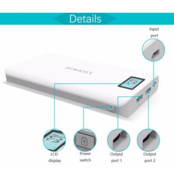 2PCS Powerbank Sense 6P 20,000mAh Durable Polymos Dual Output LEDDisplay Power Bank May 2018 - 3 2PCS Powerbank Sense 6P 20,000mAh Durable Polymos Dual Output LEDDisplay Power Bank - 3
