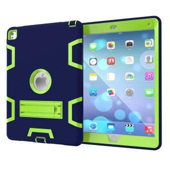 3 In 1 Hybrid Armor Shockproof Full Body Protective Kickstand Case For IPad Pro 9.7 Inch 2016 Release Tablet - Intl June 2018 - 2 3 In 1 Hybrid Armor Shockproof Full Body Protective Kickstand Case for iPad Pro 9.7 Inch 2016 Release Tablet - intl - 2