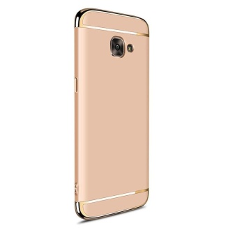3 In 1 Ultra Thin And Slim Hard Case Coated Non Slip Matte Surface With Electroplate Frame For Samsung Galaxy A7 2017 / A720 (Gold) - Intl May 2018 - 3 3 In 1 Ultra Thin and Slim Hard Case Coated Non Slip Matte Surface with Electroplate Frame for Samsung Galaxy A7 2017 / A720 (Gold) - intl - 3