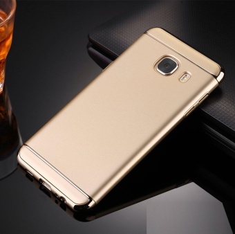 3 In 1 Ultra Thin And Slim Hard Case Coated Non Slip Matte Surface With Electroplate Frame For Samsung Galaxy A7 2017 / A720 (Gold) - Intl May 2018 - 5 3 In 1 Ultra Thin and Slim Hard Case Coated Non Slip Matte Surface with Electroplate Frame for Samsung Galaxy A7 2017 / A720 (Gold) - intl - 5