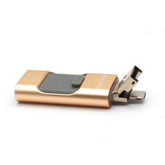 3 In 1 USB Flash Drive 256gb Memory Usb Metal Pen Drive For IPhone Apple Android And Windows PC Computer - Intl June 2018 - 5 3 in 1 USB Flash Drive 256gb memory Usb Metal Pen Drive For iPhone Apple Android and windows PC Computer - intl - 5