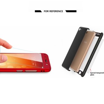 360 Degree Full Body Armor Case For Vivo V5 (Black) With FreeTempered Glass June 2018 - 5 360 Degree Full Body Armor Case for Vivo V5 (Black) with FreeTempered Glass - 5
