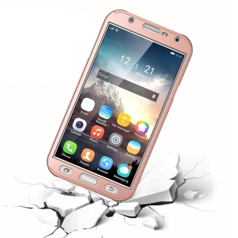360 Degree Full-Body Case For Samsung Galaxy J7 (2015) Hard Front And Back Protection Cover + Tempered Glass Screen Protector - Intl June 2018 - 2 360 Degree Full-Body Case for Samsung Galaxy J7 (2015) Hard Front and Back Protection Cover + Tempered Glass Screen Protector - intl - 2