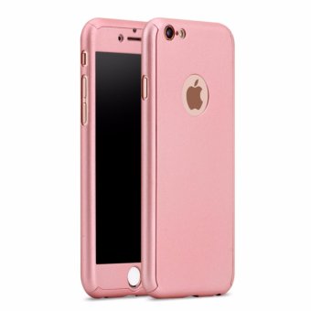 360 Degree PC Hard Phone Case Front And Back Full Cover WithTempered Film Glass Screen Protector For Apple IPhone 6 Plus /6sPlus 5.5 Inch(Rose Gold) - Intl June 2018 - 3 360 Degree PC Hard Phone Case Front and Back Full Cover withTempered Film Glass Screen Protector for Apple iPhone 6 Plus /6sPlus 5.5 inch(Rose Gold) - intl - 3