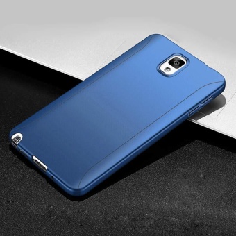 360 Full Body Coverage Protection Hard Slim Ultra-thin Hybrid Case Cover & Skin With Tempered Glass Screen Protector For Samsung Galaxy Note 3 (Blue) - Intl June 2018 - 2 360 Full Body Coverage Protection Hard Slim Ultra-thin Hybrid Case Cover & Skin with Tempered Glass Screen Protector for Samsung Galaxy Note 3 (Blue) - intl - 2