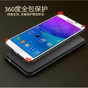 360 Ultra-thin Matte PC Hard Cover Case For S Amsung Galaxy Note 4(Black) - Intl June 2018 - 2 360 ultra-thin matte PC hard Cover Case For S amsung Galaxy Note 4(Black) - intl - 2