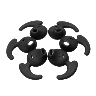 3Pair Sport Earbuds Ear Gels Tips For Samsung S6 S7 Edge G9200G9250 Earphone Black - Intl June 2018 - 3 3Pair Sport Earbuds Ear Gels Tips For Samsung S6 S7 Edge G9200G9250 Earphone Black - intl - 3