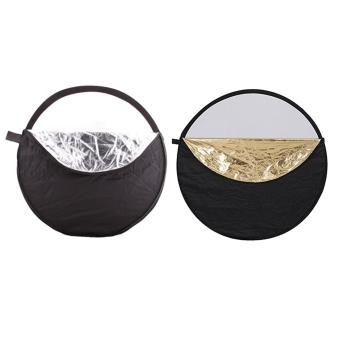 5 In 1 Portable Collapsible Round 60cm Camera Lighting Photo DiscReflector Diffuser Kit With Carrying Case Photography Equipment June 2018 - 2 5 in 1 Portable Collapsible Round 60cm Camera Lighting Photo DiscReflector Diffuser Kit with Carrying Case Photography Equipment - 2