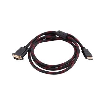 5FT 1080P 15 Pin HDMI To VGA Cable Male To Male Connector Adapter -intl June 2018 - 2 5FT 1080P 15 Pin HDMI to VGA Cable Male to Male Connector Adapter -intl - 2