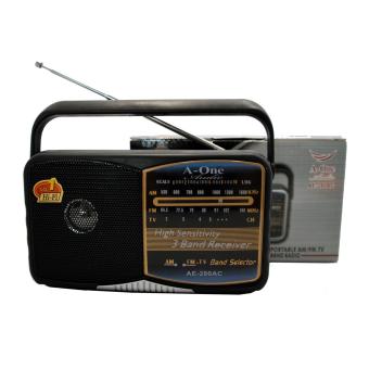 A-One AE-280 Portable Multi Function FM/AM/TV Radio (Black) April 2018 - 3 A-One AE-280 Portable Multi Function FM/AM/TV Radio (Black) - 3