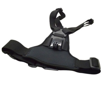 Adjustable Elastic Body Harness Chest Strap Mount Band Belt For GoPro Hero 4 3+ SJCAM Action Camera - Intl June 2018 - 3 Adjustable Elastic Body Harness Chest Strap Mount Band Belt for GoPro Hero 4 3+ SJCAM action Camera - intl - 3