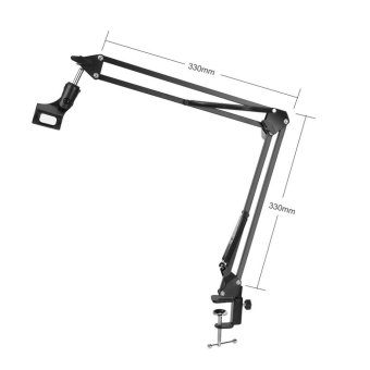 Adjustable Professional Recording Stand Mount Holder WithMicrophone Clip - Intl April 2018 - 3 Adjustable Professional Recording Stand Mount Holder withMicrophone Clip - intl - 3