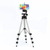 Universal Aluminum Tripod for Smartphones and Action Cameras