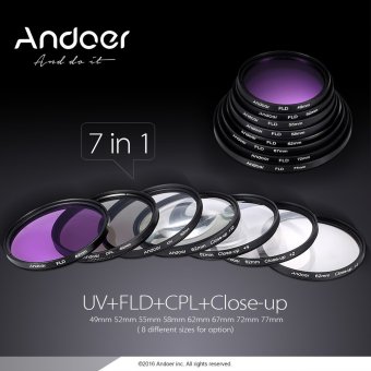 Andoer 55mm UV + CPL + FLD + Close-up(+1+2+4+10) Lens Filter Kit -INTL April 2018 - 2 Andoer 55mm UV + CPL + FLD + Close-up(+1+2+4+10) Lens Filter Kit -INTL - 2