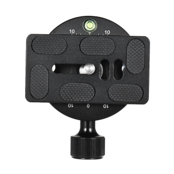 Andoer KZ-40 Universal Aluminum Alloy Tripod Head Disc Clamp Adapter W/ PU-70 Quick Release Plate Compatible For Arca Swiss April 2018 - 3 Andoer KZ-40 Universal Aluminum Alloy Tripod Head Disc Clamp Adapter w/ PU-70 Quick Release Plate Compatible for Arca Swiss - 3