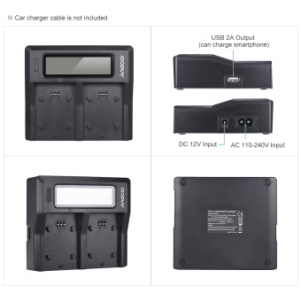 Andoer NP-F970 Dual Channel Digital Camera Charger W/ LCD Display For Sony NP-F550/F750/F950/ NP-FM50/FM500H/QM71 Outdoorfree ^ - Intl June 2018 - 4 Andoer NP-F970 Dual Channel Digital Camera Charger w/ LCD Display for Sony NP-F550/F750/F950/ NP-FM50/FM500H/QM71 Outdoorfree ^ - intl - 4