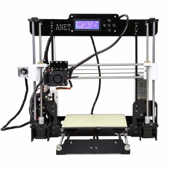 Anet A8 High Precision Big Size Desktop 3D Printer Kits Reprap Prusa I3 DIY Self Assembly LCD Screen With 8GB SD Card Printing Size 220*220*240mm Support ABS/PLA/HIP/PP/Wood Filament Black - Intl May 2018 - 3 Anet A8 High Precision Big Size Desktop 3D Printer Kits Reprap Prusa i3 DIY Self Assembly LCD Screen with 8GB SD Card Printing Size 220*220*240mm Support ABS/PLA/HIP/PP/Wood Filament Black - intl - 3