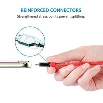 Anker PowerLine+ Micro USB 6ft (With Pouch) The Premium DurableBraided Cable For Samsung Nexus LG Android Smartphones - Intl June 2018 - 4 Anker PowerLine+ Micro USB 6ft (With Pouch) The Premium DurableBraided Cable for Samsung Nexus LG Android Smartphones - intl - 4