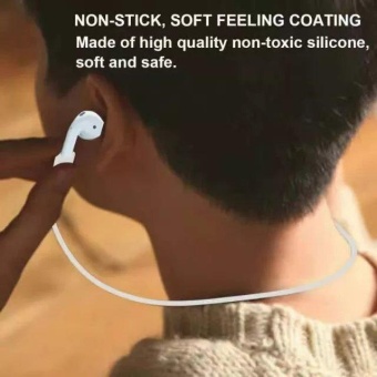 Anti-lost Strap Rope Wire Rope For APPLE Airpods IPhone Earphones Headsets - Intl June 2018 - 3 Anti-lost Strap Rope Wire Rope For APPLE Airpods iPhone earphones headsets - intl - 3