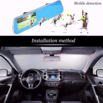 Anytek T1C 4.3 Inch HD Car Rear View Mirror Dash Camera Recorder(Gold) May 2018 - 3 Anytek T1C 4.3 inch HD Car Rear View Mirror Dash Camera Recorder(Gold) - 3