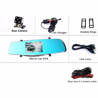 Anytek X3 4.3 Inch HD Car Rear View Mirror Dash Camera Recorder (Silver) June 2018 - 3 Anytek X3 4.3 inch HD Car Rear View Mirror Dash Camera Recorder (Silver) - 3