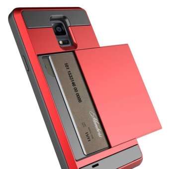 Armor Cases For Samsung Galaxy Note 4 Credit Card Slot WalletShockproof - Intl June 2018 - 2 Armor Cases for Samsung Galaxy Note 4 Credit card slot WalletShockproof - intl - 2