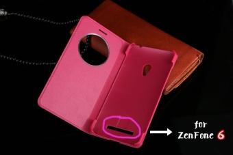 Asuwish Smart View Flip Cover Leather Case For Asus ZenFone 6 Phone Case Auto Sleep Wake Function Battery Housing Shell Holster - Intl June 2018 - 5 Asuwish Smart View Flip Cover Leather Case For Asus ZenFone 6 Phone Case Auto Sleep Wake Function Battery Housing Shell Holster - intl - 5