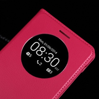 Asuwish Smart View Flip Cover Leather Case For Asus ZenFone 6 Phone Case Auto Sleep Wake Function Battery Housing Shell Holster - Intl June 2018 - 3 Asuwish Smart View Flip Cover Leather Case For Asus ZenFone 6 Phone Case Auto Sleep Wake Function Battery Housing Shell Holster - intl - 3