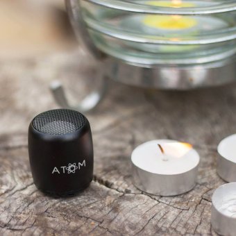 Atom Micro Portable Bluetooth Speaker (Silver) June 2018 - 5 Atom Micro Portable Bluetooth Speaker (Silver) - 5
