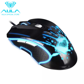 AULA OFFICIAL Sanction Optical Wired Colorful Backlight GamingMouse(Black) June 2018 - 2 AULA OFFICIAL Sanction Optical Wired Colorful Backlight GamingMouse(Black) - 2