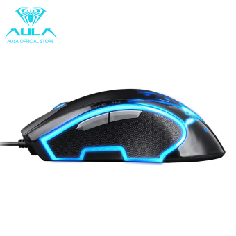 AULA OFFICIAL Sanction Optical Wired Colorful Backlight GamingMouse(Black) June 2018 - 4 AULA OFFICIAL Sanction Optical Wired Colorful Backlight GamingMouse(Black) - 4