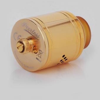 Authentic GeekVape Peerless RDA Special Edition RebuildableDripping Vape Atomizer - Gold, Stainless Steel, 24mm Diameter April 2018 - 3 Authentic GeekVape Peerless RDA Special Edition RebuildableDripping Vape Atomizer - Gold, Stainless Steel, 24mm Diameter - 3