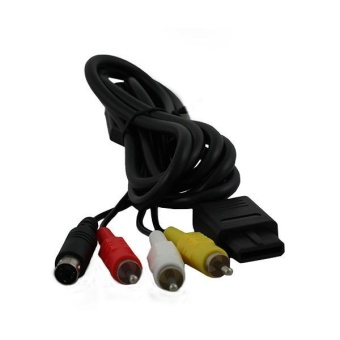 AV Composite S-Video RCA Video HD TV Cable For Nintendo 64 N64 SNESSFC NGC - Intl June 2018 - 2 AV Composite S-Video RCA Video HD TV Cable for Nintendo 64 N64 SNESSFC NGC - intl - 2