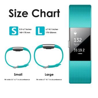 Band For Fitbit Charge 2 , Hanlesi Soft TPU Silicone AdjustableReplacement Sport Strap Band For Fitbit Charge2 Smartwatch HeartRate Fitness Wristband - Intl June 2018 - 5 Band for Fitbit Charge 2 , Hanlesi Soft TPU Silicone AdjustableReplacement Sport Strap Band for Fitbit Charge2 Smartwatch HeartRate Fitness Wristband - intl - 5