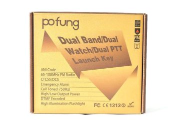 Baofeng / Pofung UV-82 Dual Band / Dual PTT Launch Key Two-Way Radio Set Of 2 June 2018 - 3 Baofeng / Pofung UV-82 Dual Band / Dual PTT Launch Key Two-Way Radio Set of 2 - 3