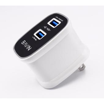 Bavin 2.4A Dual USB Fast Charger High Efficiency Quick ChargingTravel Adapter For Android June 2018 - 3 Bavin 2.4A Dual USB Fast Charger High Efficiency Quick ChargingTravel Adapter for Android - 3