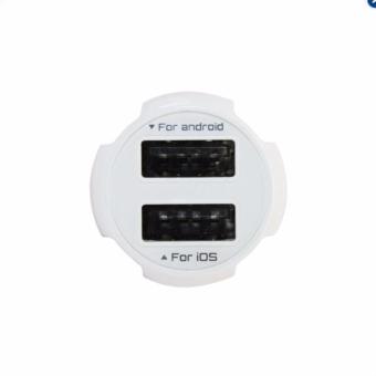 Bavin 3.4A USB Car Charger Support Fast Charger For Samsung (White) June 2018 - 3 Bavin 3.4A USB Car Charger Support Fast Charger for Samsung (White) - 3