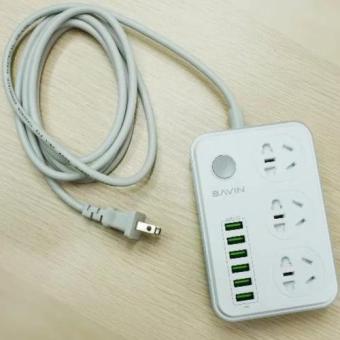 Bavin SC-3603 Multi-Function Charging HUB 6 USB Ports With 3 Power Socket June 2018 - 4 Bavin SC-3603 Multi-Function Charging HUB 6 USB Ports with 3 Power Socket - 4