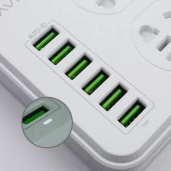 Bavin SC-3603 Multi-Function Charging HUB 6 USB Ports With 3 Power Socket June 2018 - 3 Bavin SC-3603 Multi-Function Charging HUB 6 USB Ports with 3 Power Socket - 3
