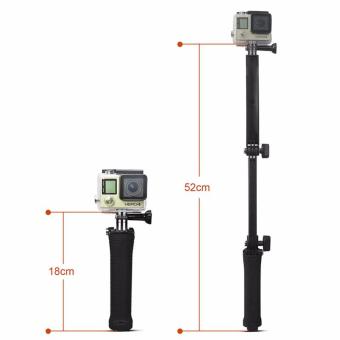 Best Quality GoPro Monopod Collapsible 3 Way Monopod Mount Camera Grip Extension Arm Tripod Stand For Gopro Hero 5 4 2 3 3+ 2 1 SJ4000 June 2018 - 4 Best Quality GoPro Monopod Collapsible 3 Way Monopod Mount Camera Grip Extension Arm Tripod Stand for Gopro Hero 5 4 2 3 3+ 2 1 SJ4000 - 4