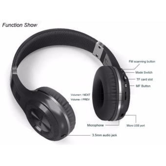 Bluedio HT 4.1 Stereo Bluetooth Wireless On-Ear Headphone Wireless Headset Earphone For Computer Head Phone With Mic - Intl June 2018 - 3 Bluedio HT 4.1 Stereo Bluetooth Wireless On-Ear Headphone Wireless Headset Earphone For Computer Head Phone With Mic - intl - 3