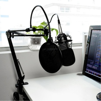 BM-700 Studio Broadcasting Recording Condenser Microphone(Black) - Intl April 2018 - 2 BM-700 Studio Broadcasting Recording Condenser Microphone(Black) - intl - 2