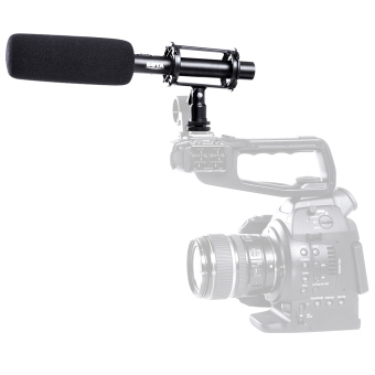 BOYA BY-PVM1000 Condenser Microphone 3-pin XLR Output On DSLR Camera (Black) June 2018 - 3 BOYA BY-PVM1000 Condenser Microphone 3-pin XLR Output on DSLR Camera (Black) - 3